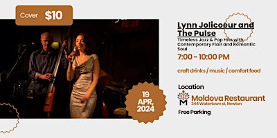 Imagem principal do evento Lynn Jolicoeur and The Pulse - Timeless Jazz & Pop Hits