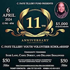 11th C. Faye Tillery Youth Volunteer Scholarship