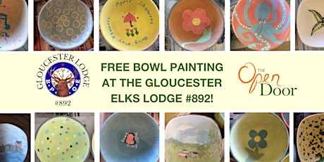 FREE Bowl Painting for The Open Door Empty Bowl Event primary image