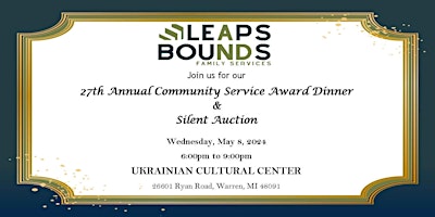 Leaps and Bounds 2024 Annual Dinner primary image