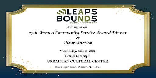 Immagine principale di Leaps and Bounds 2024 Annual Dinner 