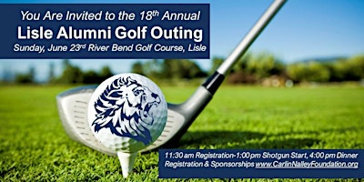 Hauptbild für Lisle Alumni Golf Outing Sunday, June 23, 2024