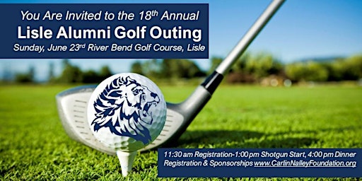 Lisle Alumni Golf Outing Sunday, June 23, 2024 primary image