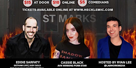 Heckle Mic | St. Mark's Comedy Club | Thursday's at 10PM