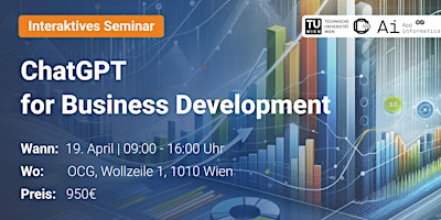 Hauptbild für ChatGPT For Business Development - Seminar