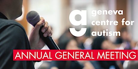 Annual General Meeting Geneva Centre for Autism primary image