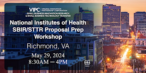 NIH SBIR/STTR Proposal Prep Workshop  primärbild