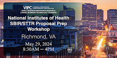 NIH SBIR/STTR Proposal Prep Workshop