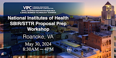 Hauptbild für NIH SBIR/STTR Proposal Prep Workshop
