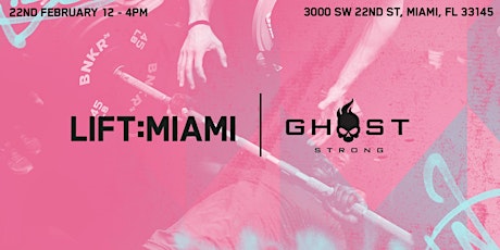 GYMSHARK X GHOST GYM : THE LIFT:MIAMI WARM UP primary image