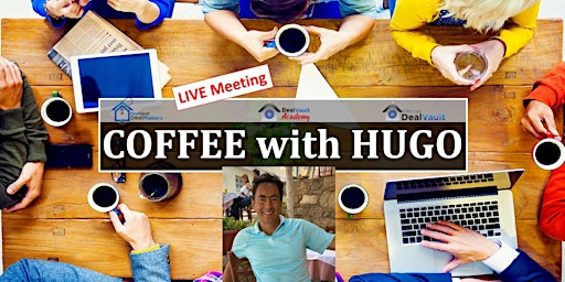 Hauptbild für LIVE: COFFEE with HUGO - Arlington Heights