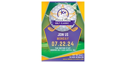 Imagem principal do evento Hannah Marie Golf Classic 2024