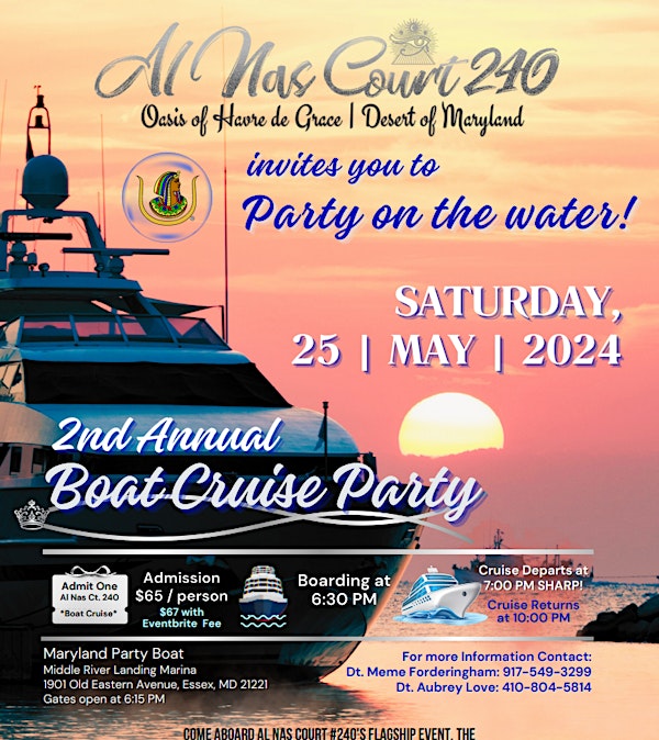 Al Nas Court No. 240 ~ 2nd Annual  "Enter the Summer Cruise 2024"