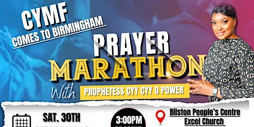 Primaire afbeelding van CYMF Prayer Marathon