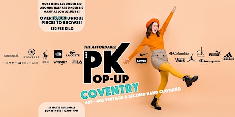 Coventry's Affordable PK Pop-up - £20 per kilo! primary image