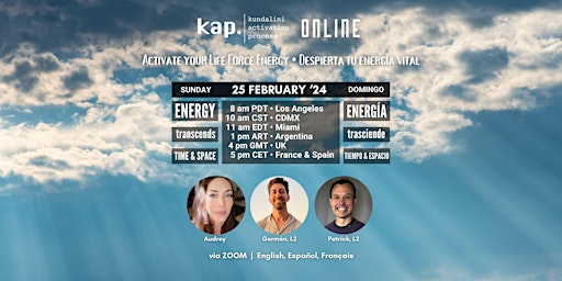 KAP Kundalini Activation Process • Online • 25 February • EN/ES/FR primary image