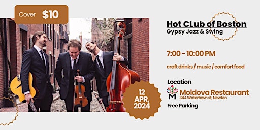 Primaire afbeelding van Hot Club of Boston - Gypsy Jazz & Swing