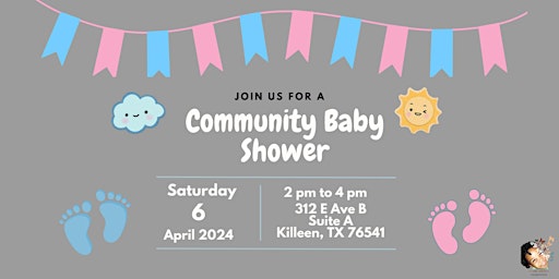 Imagem principal do evento CBF 2024 Spring Community Baby Shower