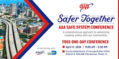 Imagem principal do evento SAFER TOGETHER - AAA Safe System Conference