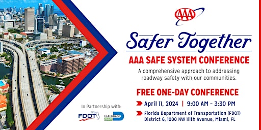 Primaire afbeelding van SAFER TOGETHER - AAA Safe System Conference