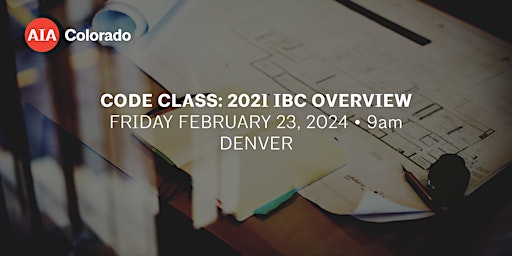 Code Class: 2021 IBC Overview primary image