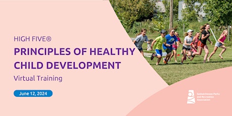 HIGH FIVE® Principles of Healthy Child Development Virtual Training