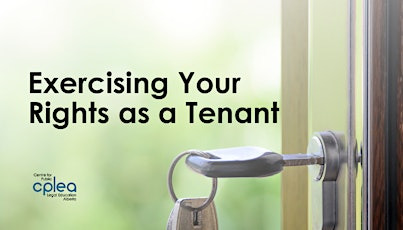 Webinar: Exercising Your Rights as a Tenant