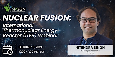Unveiling the Power of the Nuclear Fusion: ITER Webinar primary image