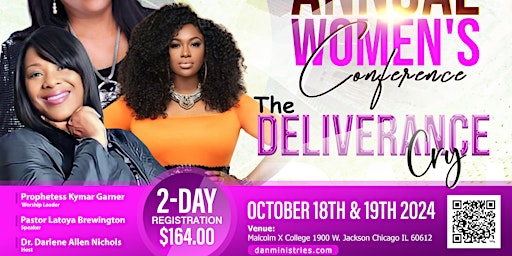 Hauptbild für The Deliverance Cry Women's Conference 2024