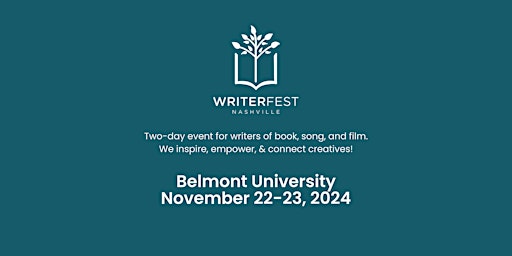 Immagine principale di WriterFest Nashville 2024 