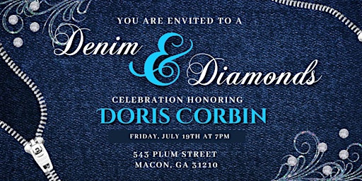 Image principale de Doris Corbin Denim & Diamonds Heavenly Birthday Kick Off Party