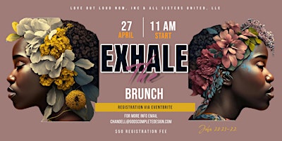 Imagem principal do evento The Exhale Brunch