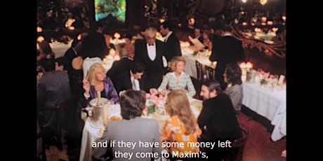 The Way it Was  PARIS RESTAURANTS IN THE 1970’S: (doc + director and wine) primary image