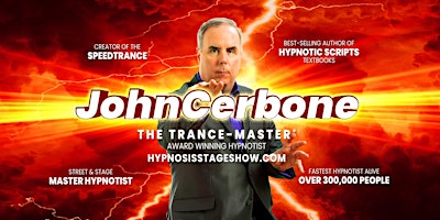 Imagem principal do evento The Trance-Master Comedy Hypnosis Experience @ The Z Two Lounge