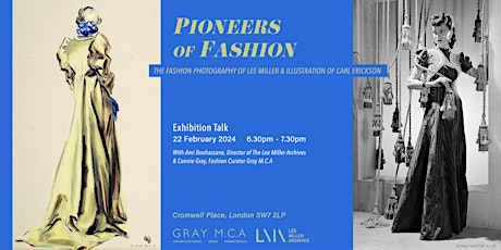 Pioneers of Fashion: Lee Miller & Carl Erickson Exhibition Talk primary image