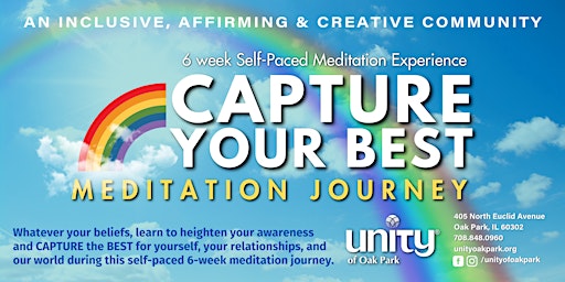 Capture your Best  Self-Paced Meditation Experience primary image