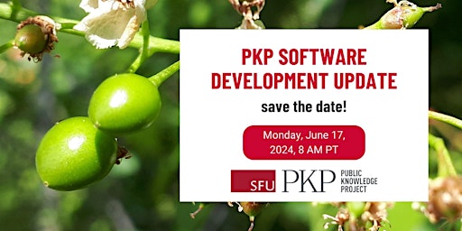 Imagem principal do evento PKP’S Development News Webinar | June 2024