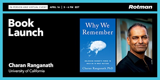 Charan Ranganath on 'Why We Remember: Unlocking Memory's Power'  primärbild