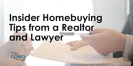 Webinar: Homebuying Tips from a Realtor and Lawyer