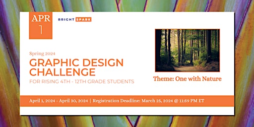 Imagem principal de Spring 2024 Bright Spark® Graphic Design Challenge