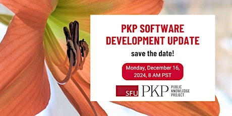 PKP’s Development News Webinar | December 2024