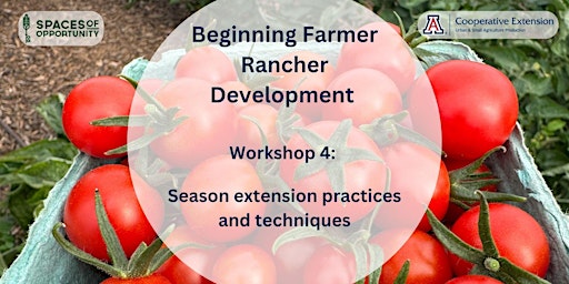 Imagen principal de Beginning Farmer Rancher Development Program: Workshop 4