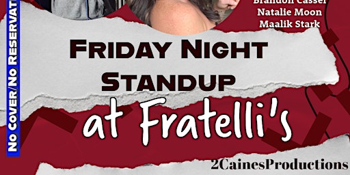 Friday Night Stand Up at Fratelli's primary image