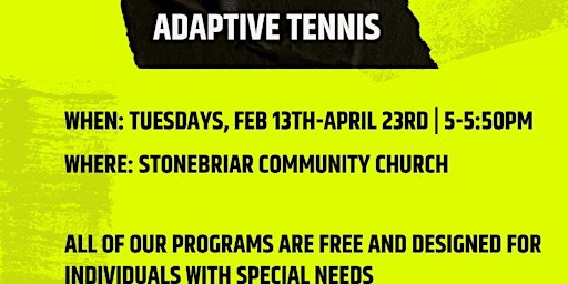 Hauptbild für CC Adaptive Tennis