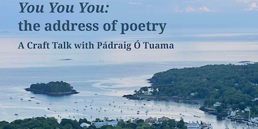 Imagem principal do evento VIRTUAL: A Craft Talk with Pádraig Ó Tuama