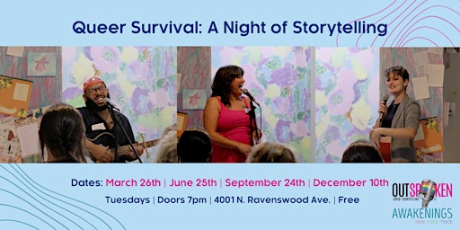 Imagen principal de Queer Survival: A Night of Storytelling
