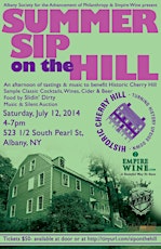 Summer Sip on the hill to benefit Historic Cherry Hill