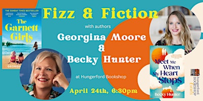 Imagem principal do evento Fizz & Fiction: Georgina Moore & Becky Hunter