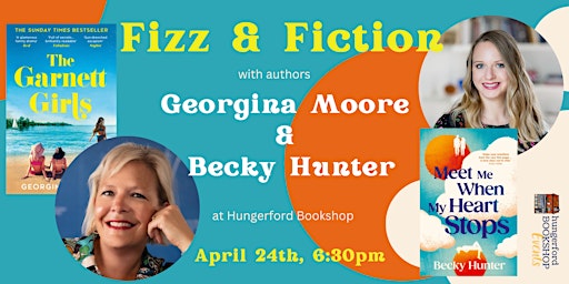 Imagem principal do evento Fizz & Fiction: Georgina Moore & Becky Hunter