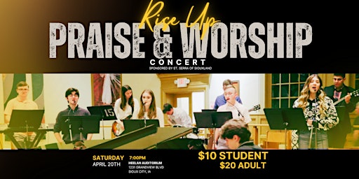 Imagem principal do evento RISE UP: Praise & Worship Concert